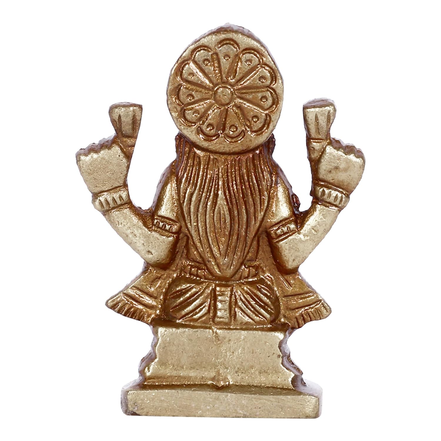 Brass Goddess Laxmi Statue Idol for Pooja Room Home Decor for Puja Room