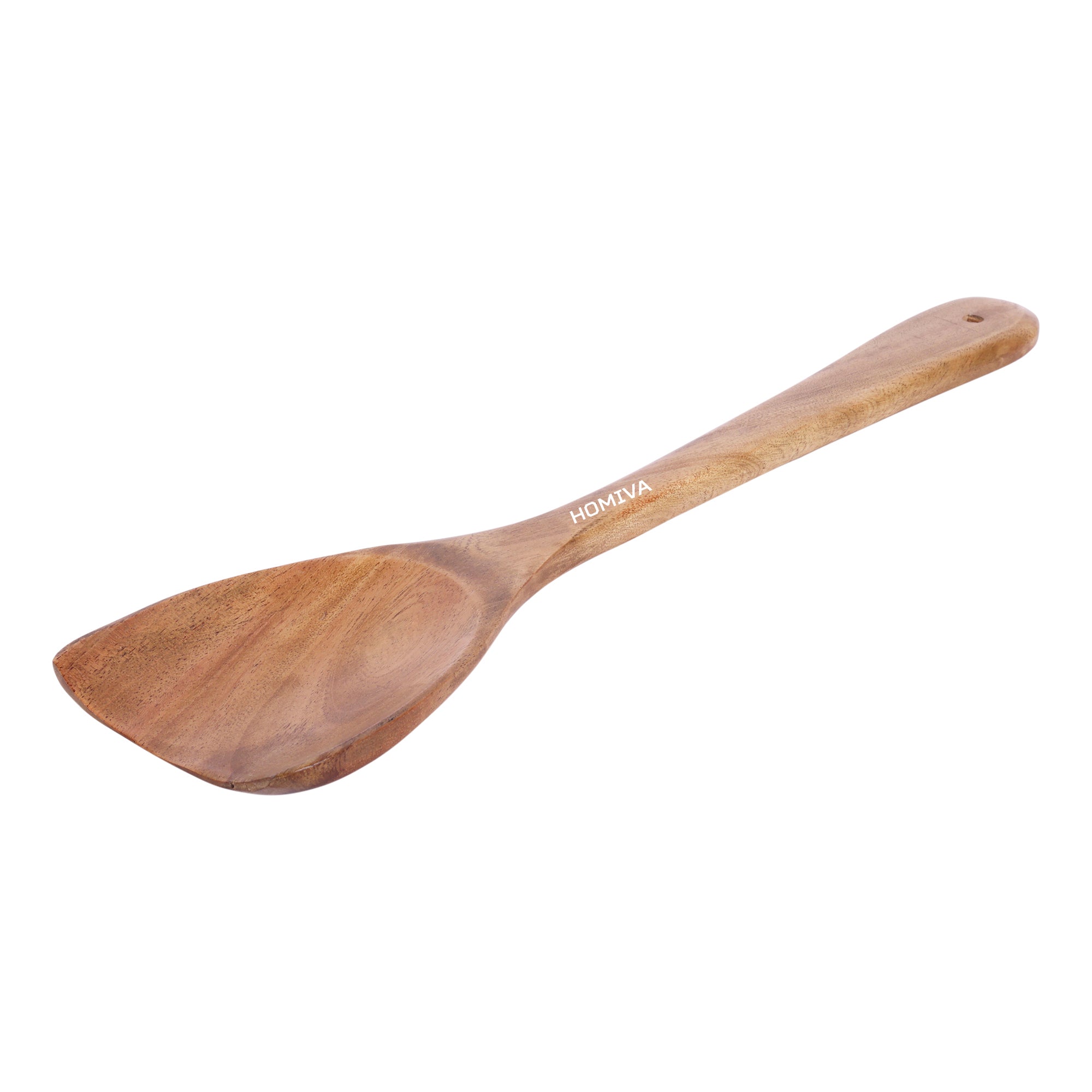 HOMIVA Neem Wood Salad Fork. Premium Large Size, Kitchen Tool – Perfect for Traditional Indian Dishes