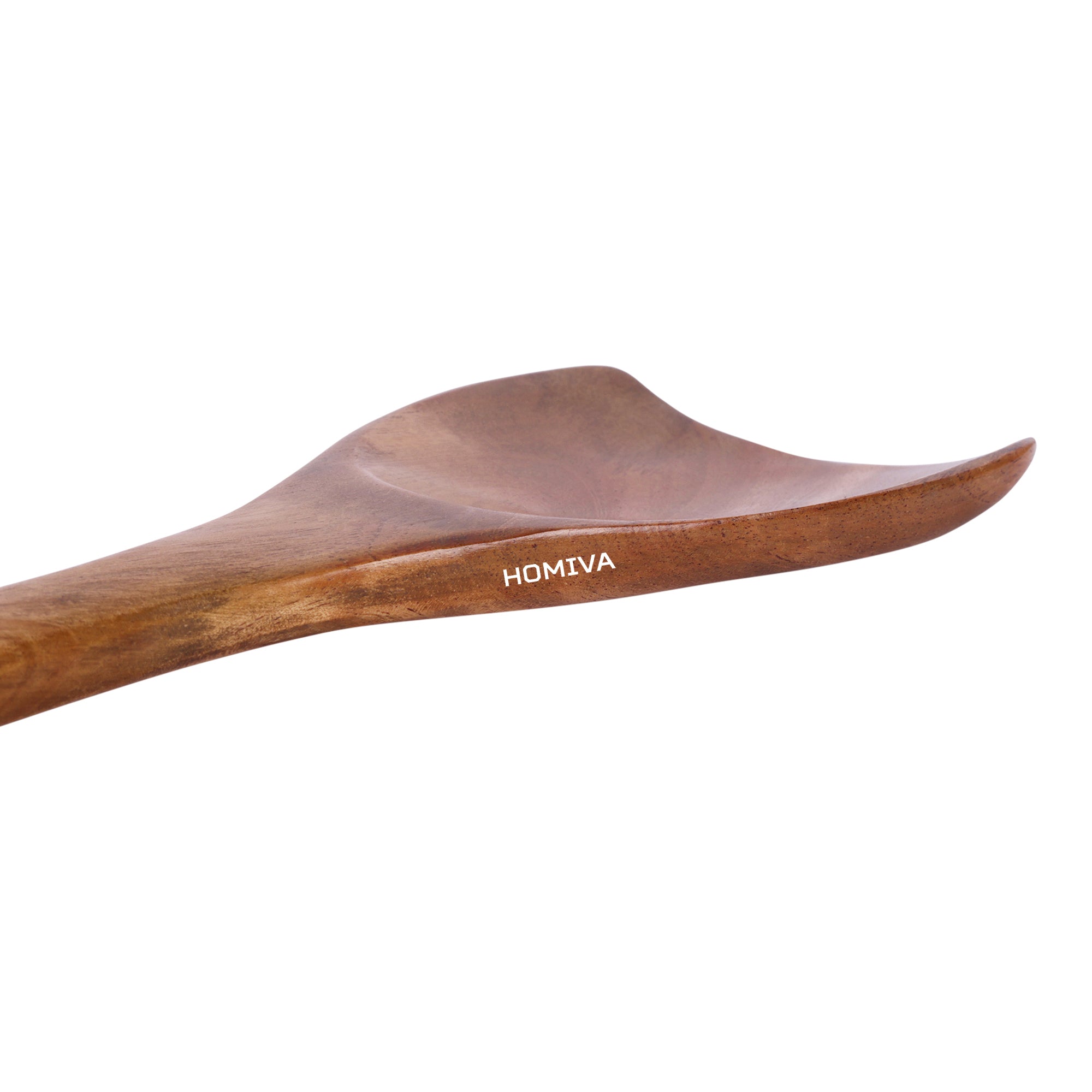 HOMIVA Neem Wood Salad Fork. Premium Large Size, Kitchen Tool – Perfect for Traditional Indian Dishes