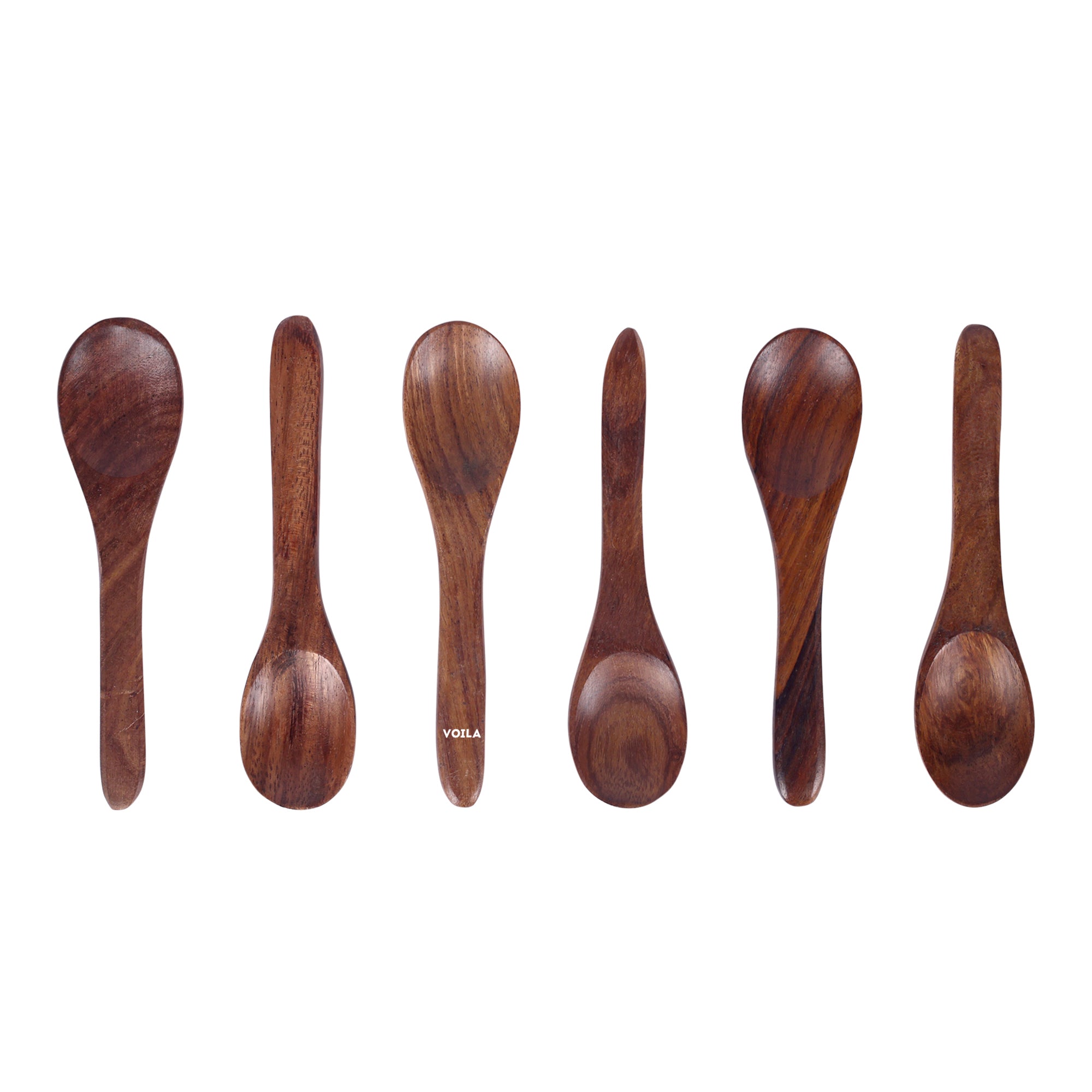 Wooden Neem Spoon -  & Non-Toxic Kitchen Utensil for Cooking, Natural, Anti-Bacterial Wooden Spoon