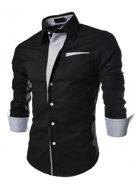 black shirt for party wear