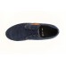 VOILA Men's Navy Blue denim low Ankle Sneakers Shoes ( 6 7 8 9 10) (Black & white)