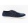 VOILA Men's Navy Blue denim low Ankle Sneakers Shoes ( 6 7 8 9 10) (Blue & white)